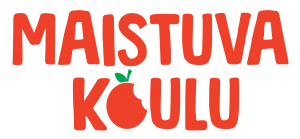 Maistuva koulu -logo