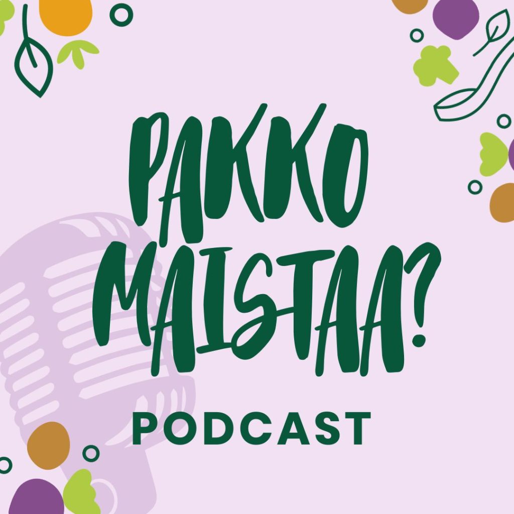 Pakko maistaa -podcastin kansikuva